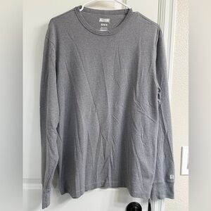 Tailgate Brand Gray Long Sleeve Men's Shirt